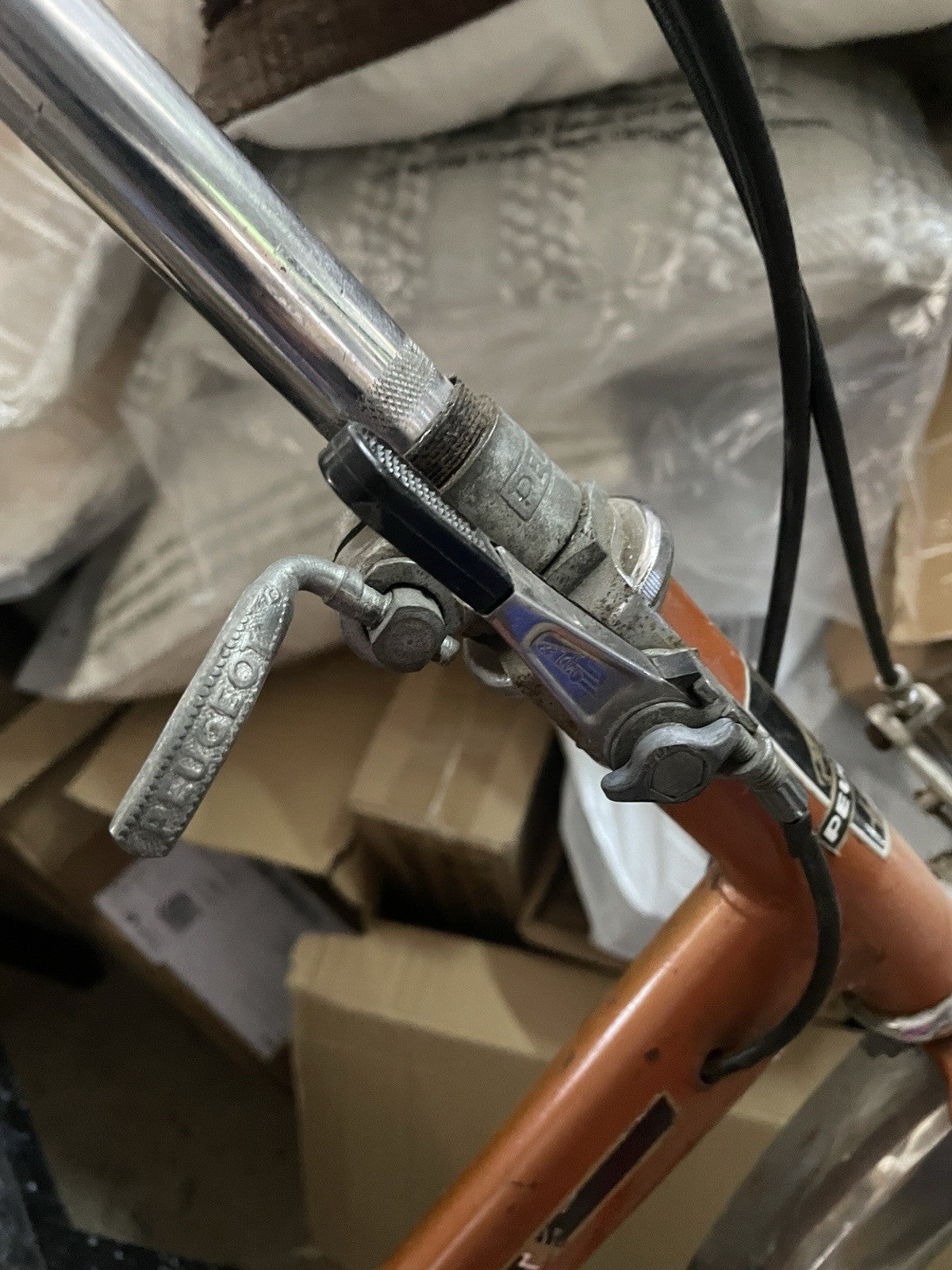 Peugeot Vintage Folding Shopper Bike 1972 Steel Frame collection N4 London