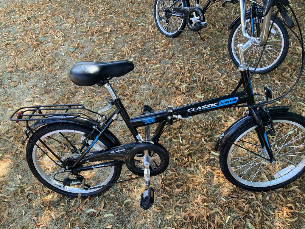2 Classic Shaker Folding Bikes 20" Wheels