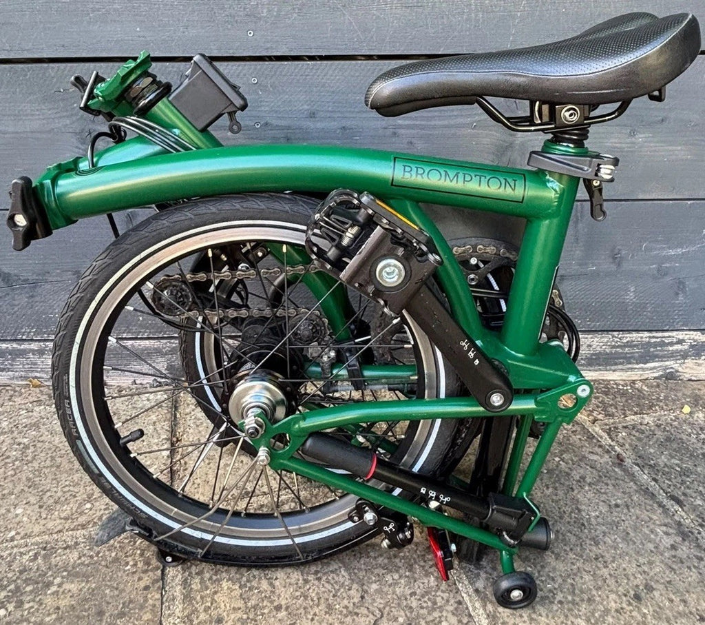 2023 Brompton C Line M6L Black Edition Folding Bicycle 6 Speed - Used Condition
