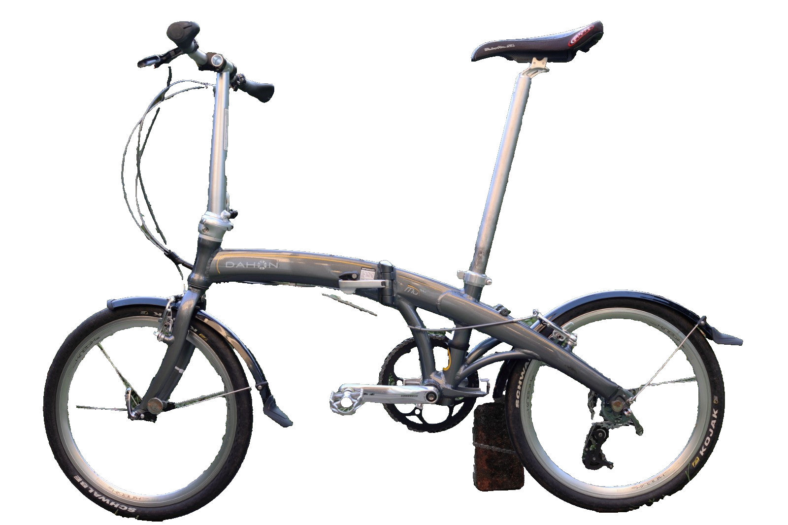 Dahon Mu SL Pro top-of-range ~2009 folding bike 9-spd 20" wheels ~9kg superlight