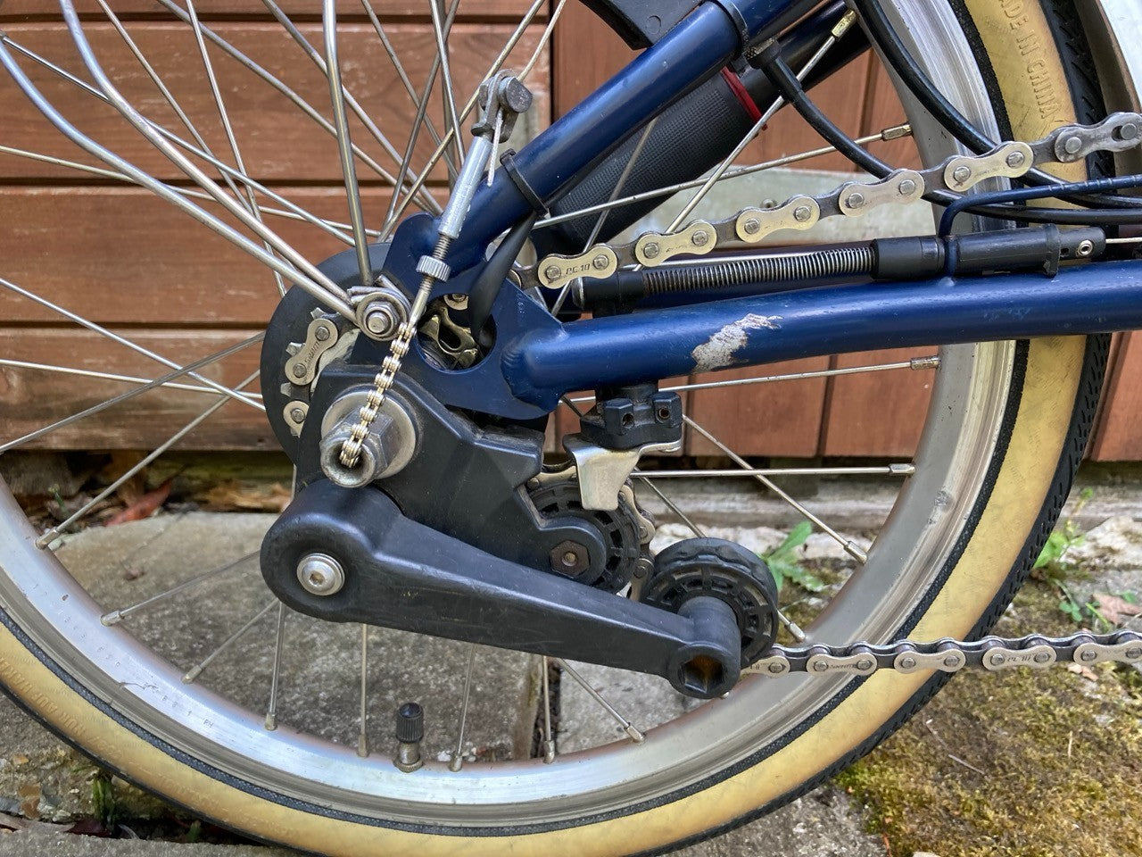 Brompton S6l 2019  - dynamo lights , mudguards & carrier block - 6 speed