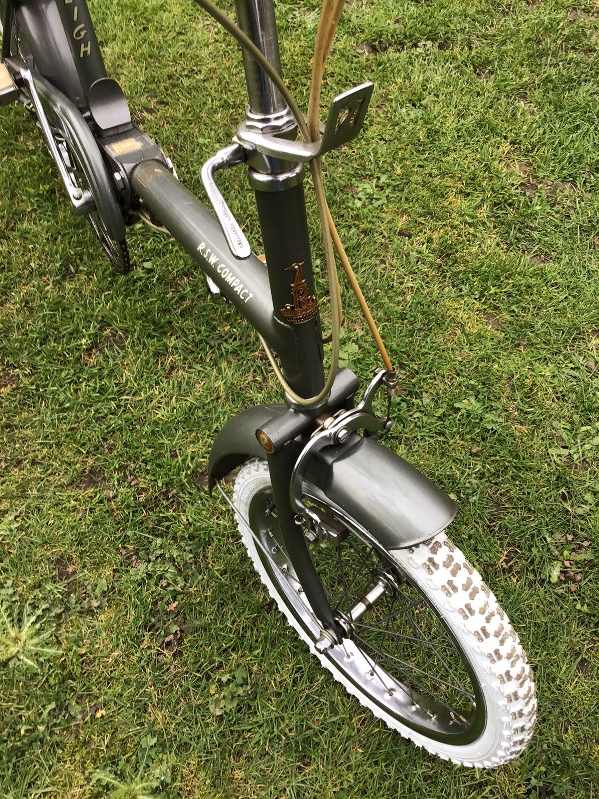 RALEIGH RSW COMPACT FOLDING BICYCLE Unrestored Original Exceptional condition.