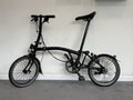 Brompton Folding Bike 6-Speed - C-Line Explore - Black Edition