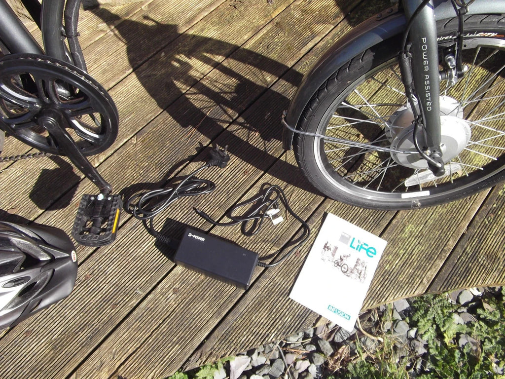 folding bike for adults, Grey, eLife Infusion, hardly used