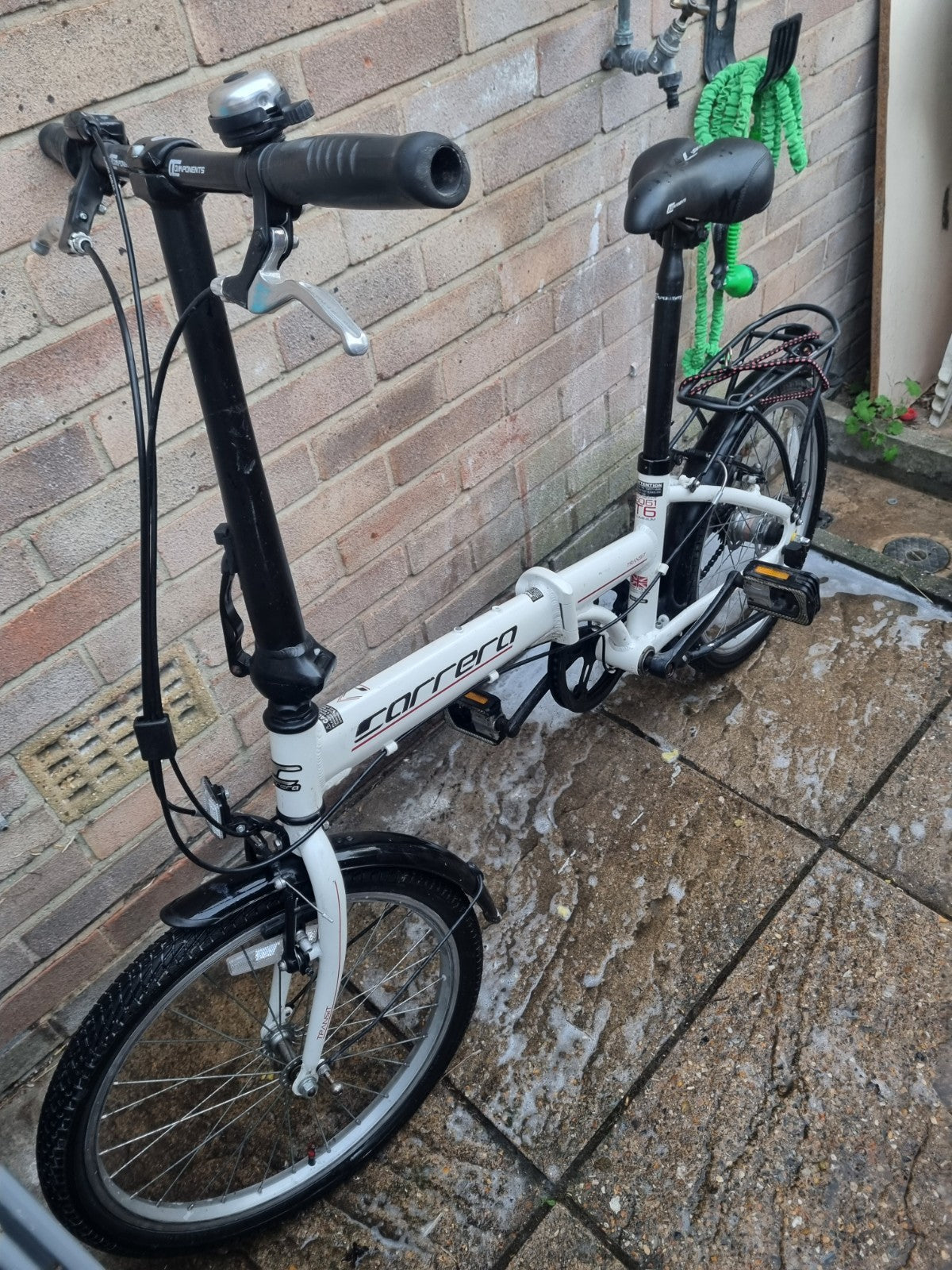 Carrera Transit 20”wheels Folding Bike 3-Speed Mint Condition + All Accessories