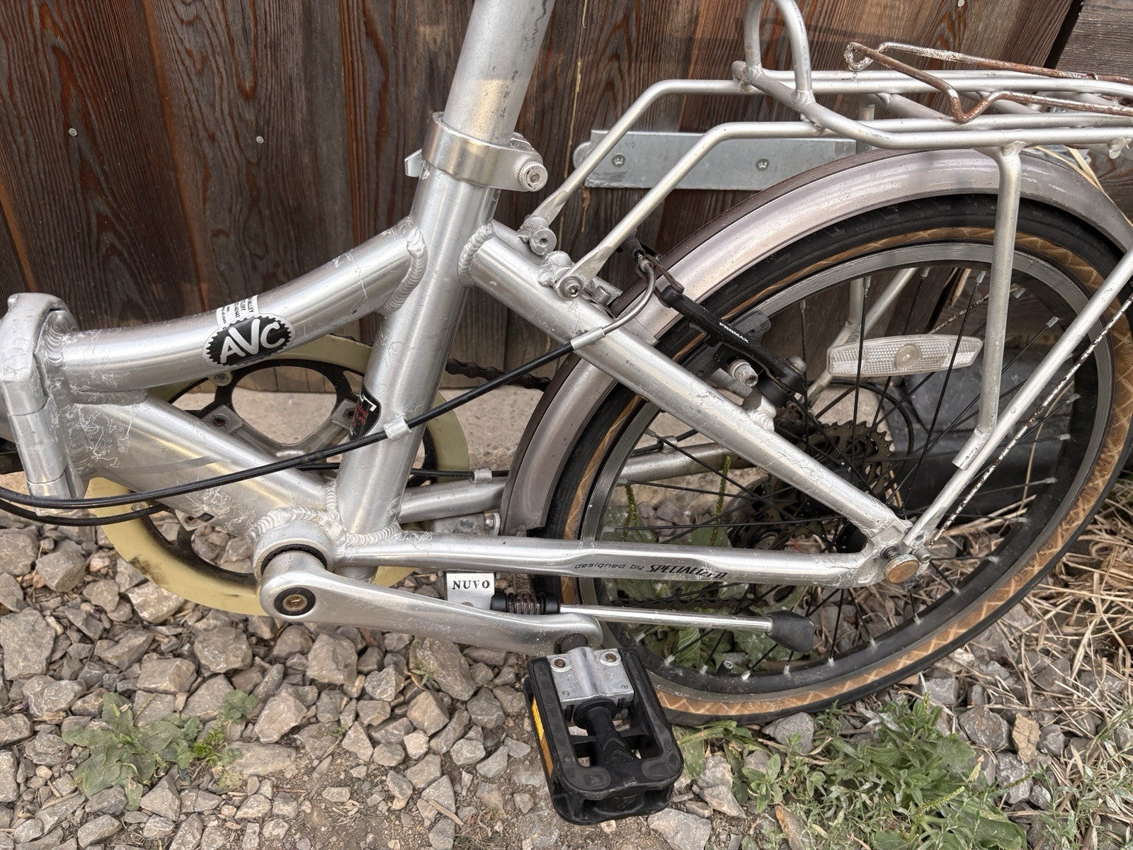 Globe Fold-up Bike Grey 20" Wheels