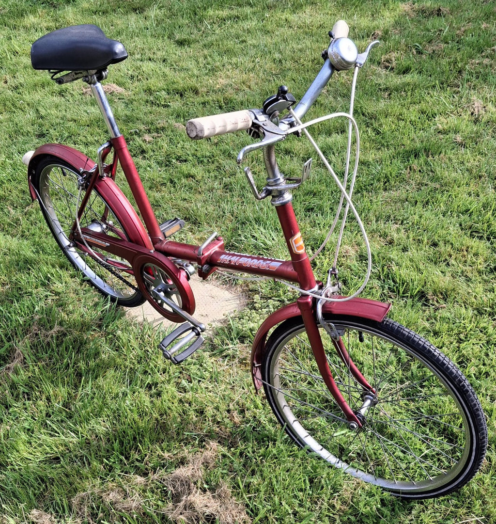 Halfords 80’s Free Wheeler Folding Bike Vintage, collectable, stylish Bicycle
