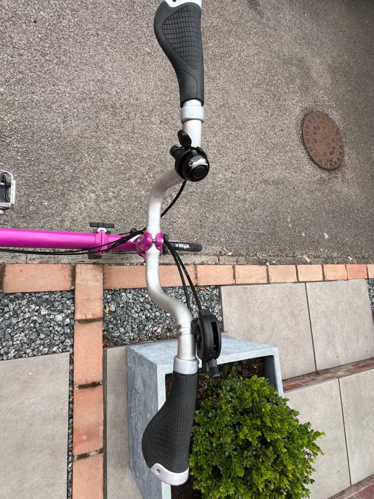 Brompton M3L folding bicycle n rare Berry Crush (2016) One Owner, Fully Register