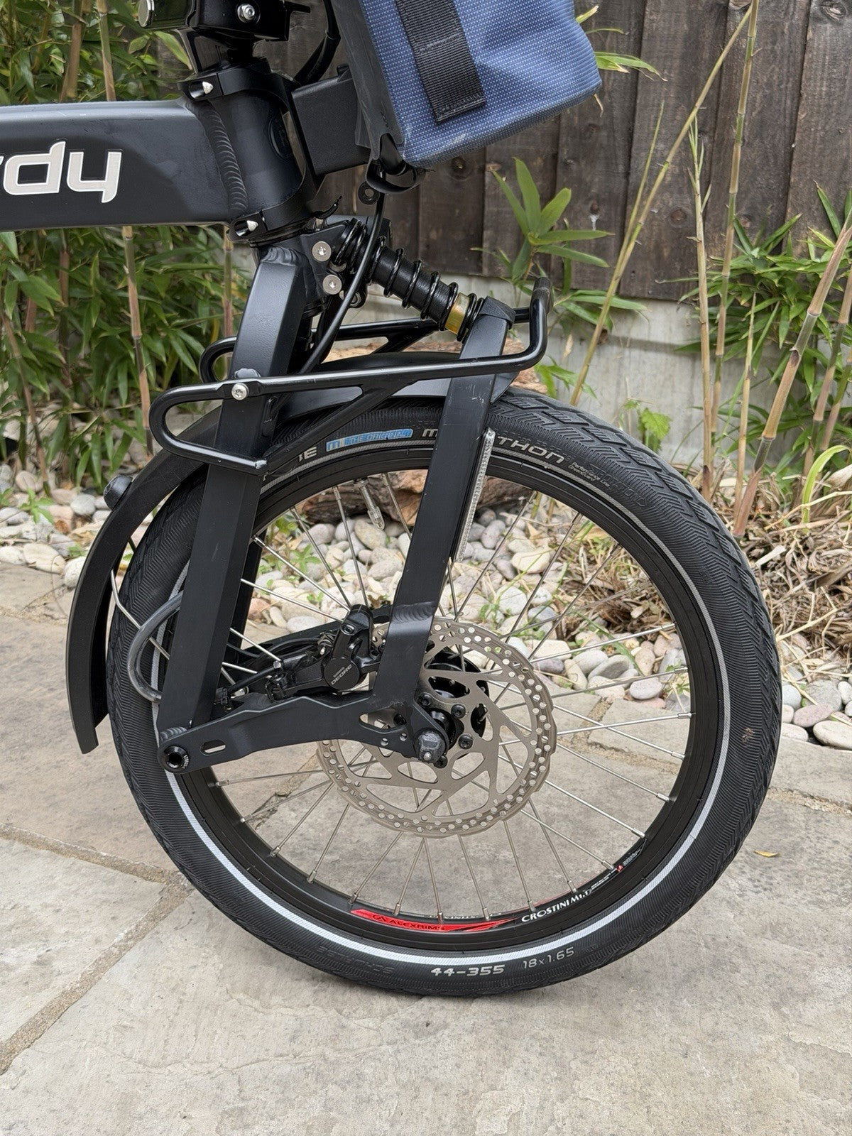Folding Bicycle BIRDY RIESE &MULLER  Full Suspension Disc Brakes Rohloff 14 Gear
