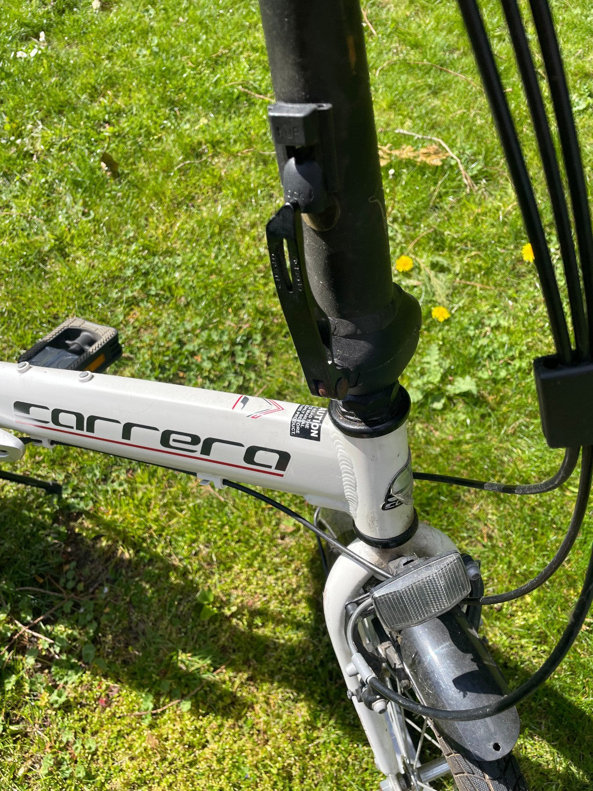 CARRERA Transit Folding 3 Speed NEXUS Hub Gears Bike