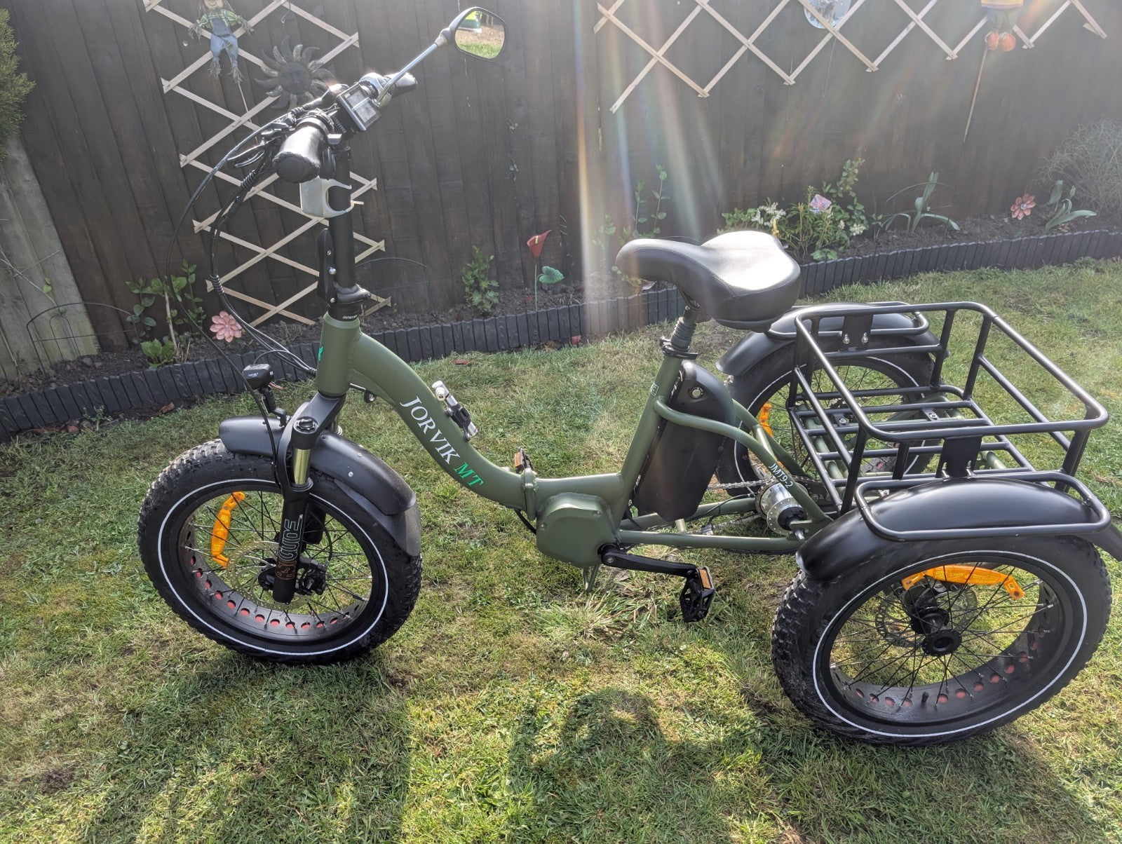 Jorvik Electric Folding Tricycle