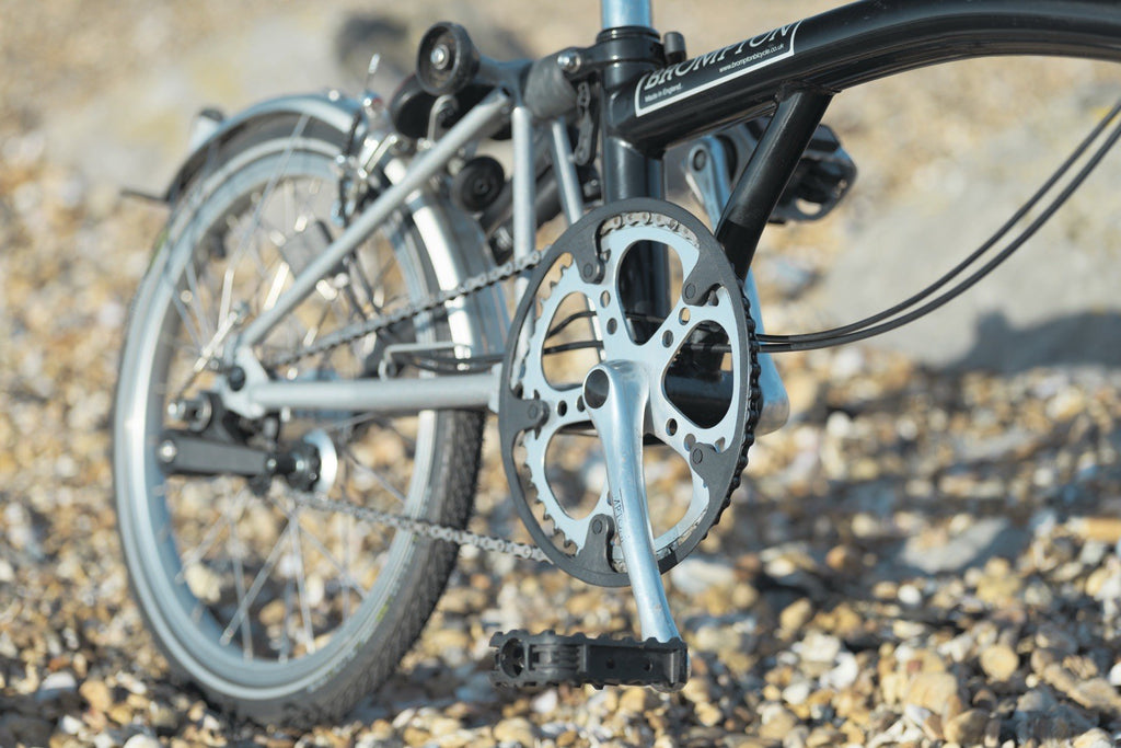 Brompton M3L folding bike, recently serviced, excellent condition
