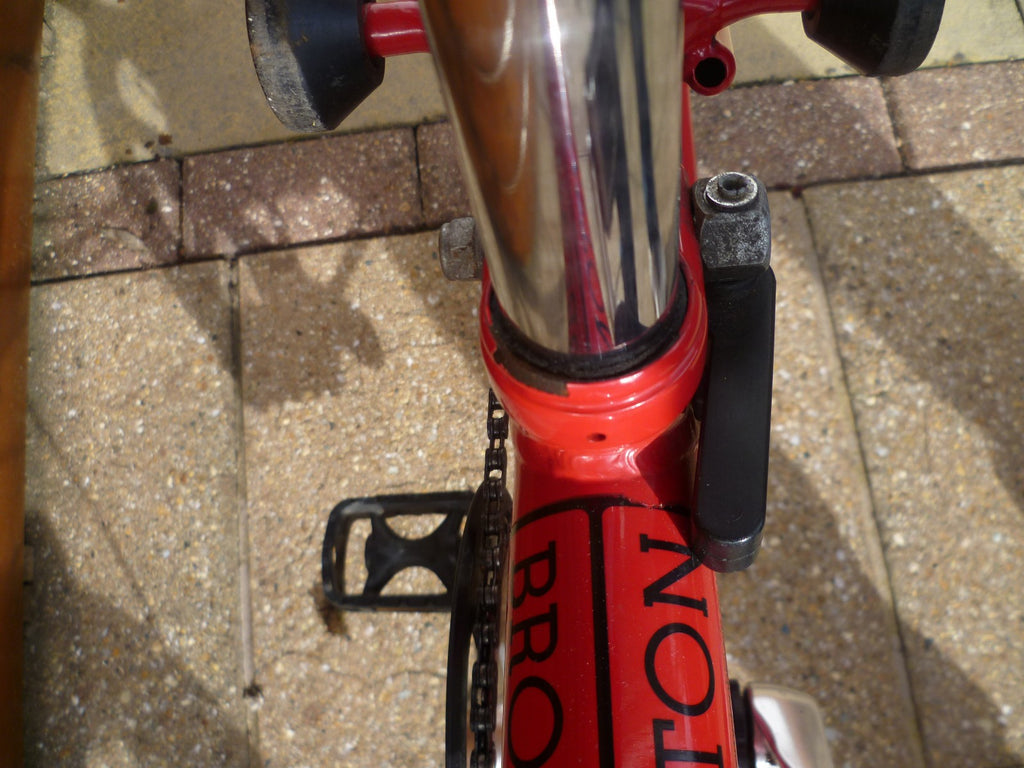 brompton folding bike 3 speed