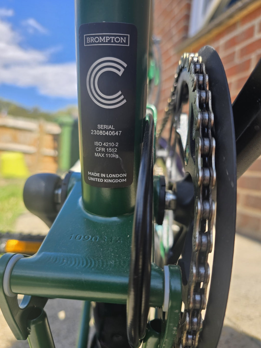 2024 Brompton C Line M6L Racing Green 6 Speed - Folding bike