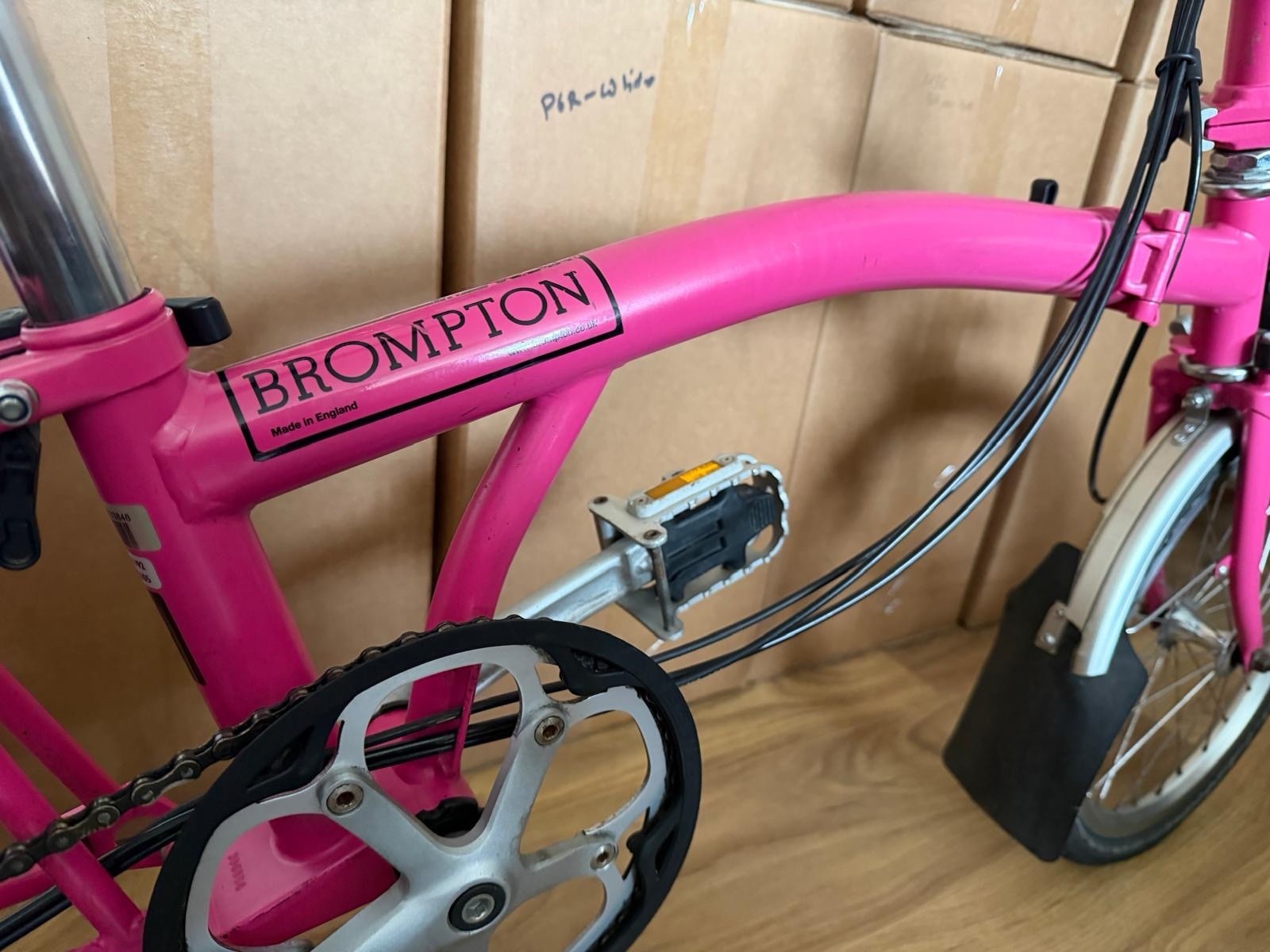 Brompton S6L folding bicycle C line