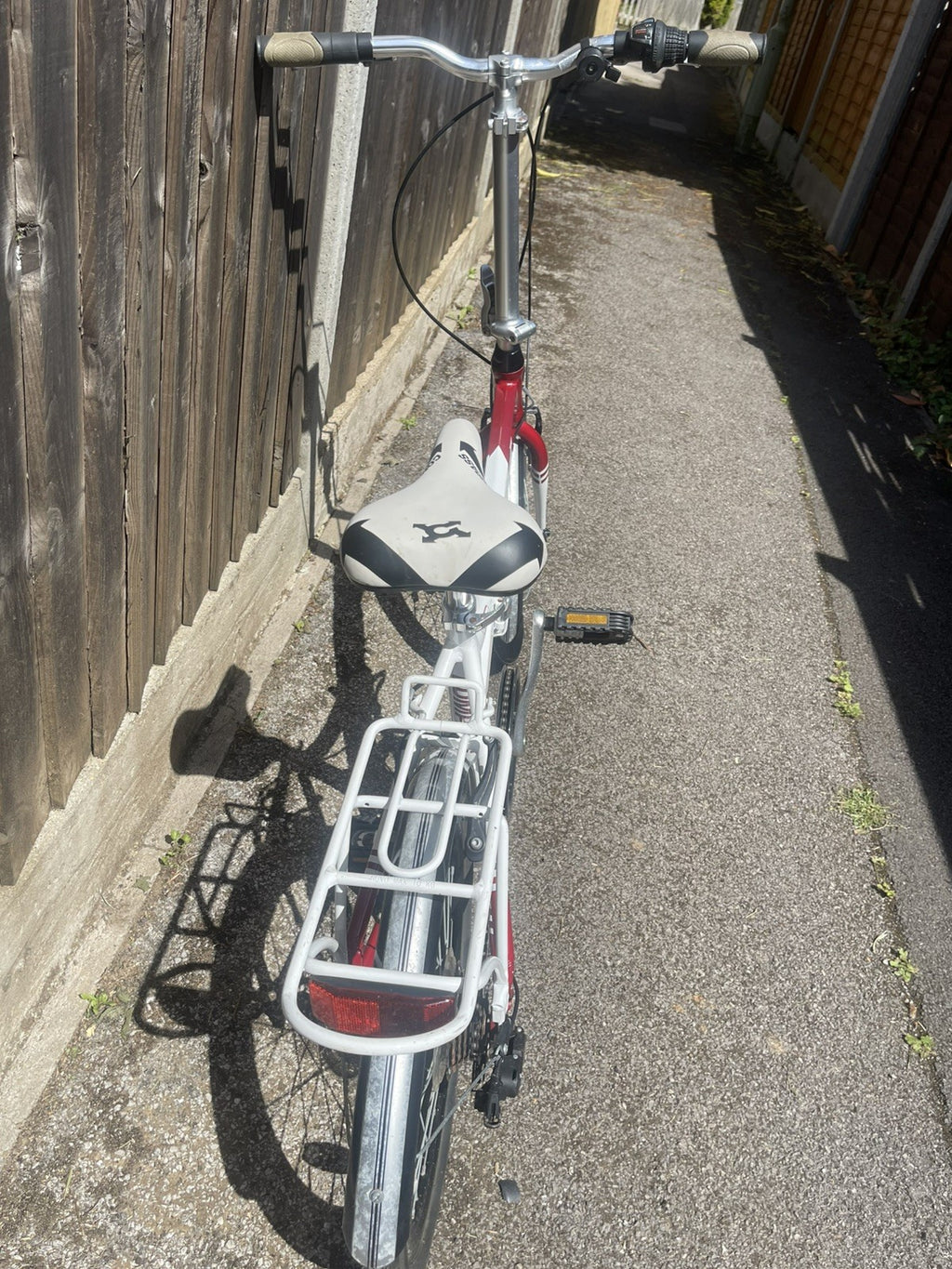 Compass 'Northern' Folding Bike - Blue/White