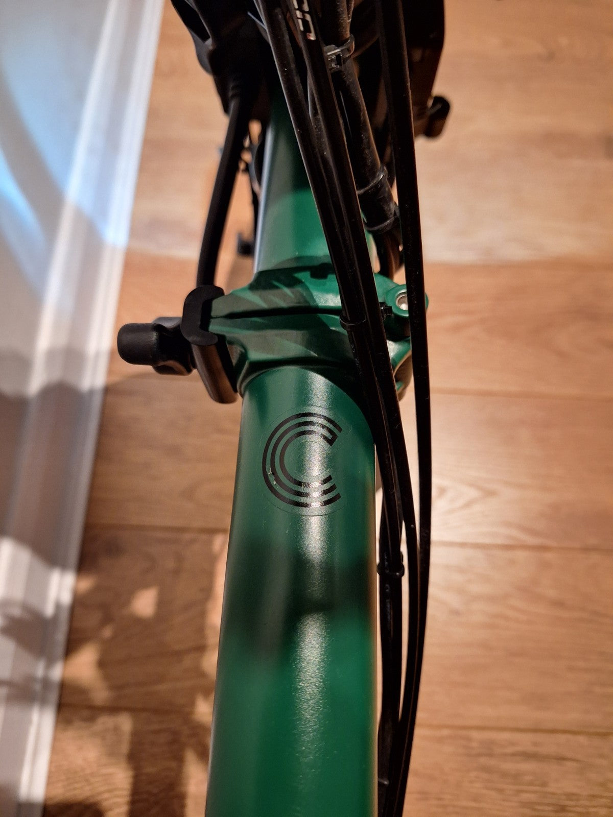 Brompton Electric C Line 6-Speed Racing Green