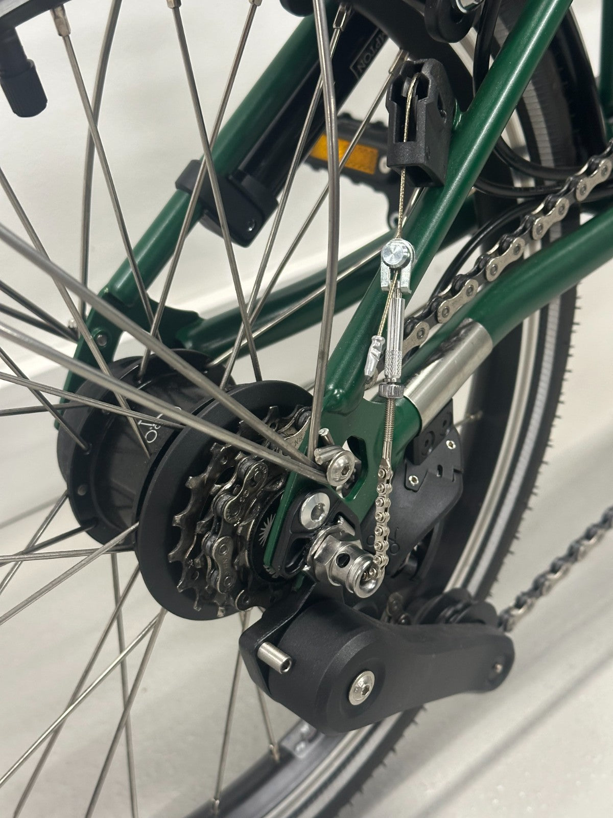 Brompton C Line - Classic Racing Green - 12 Speed - comes with Brompton Pump