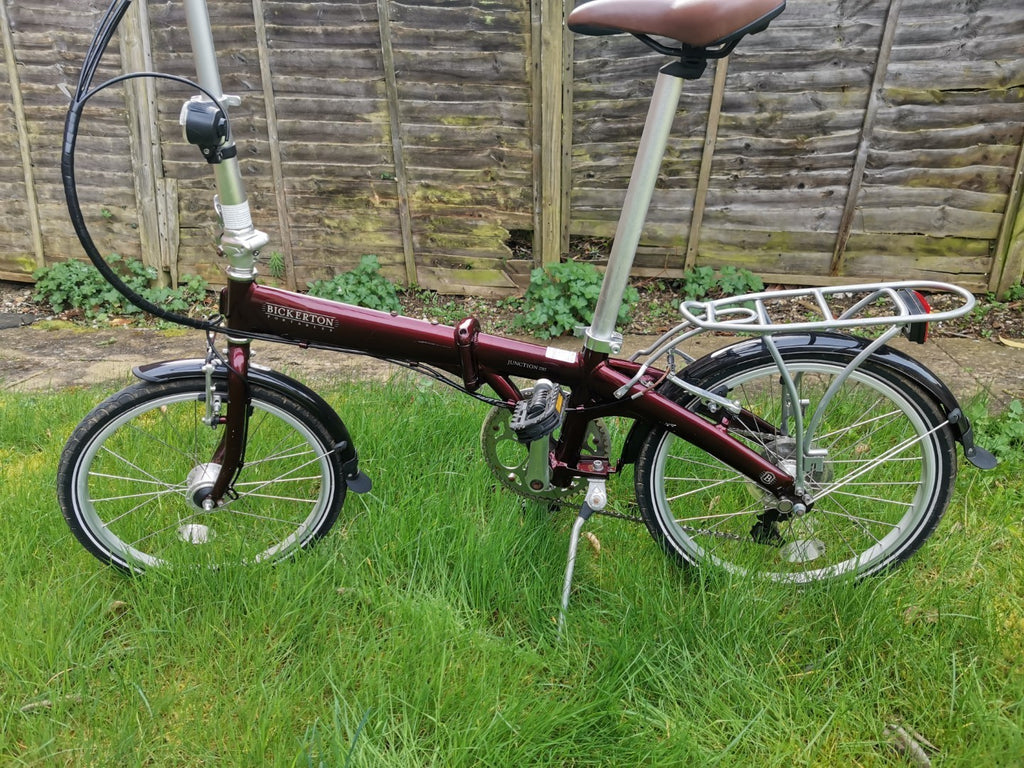 Bickerton Junction 1707 City Folding Bike 7 gears dynamo LED light