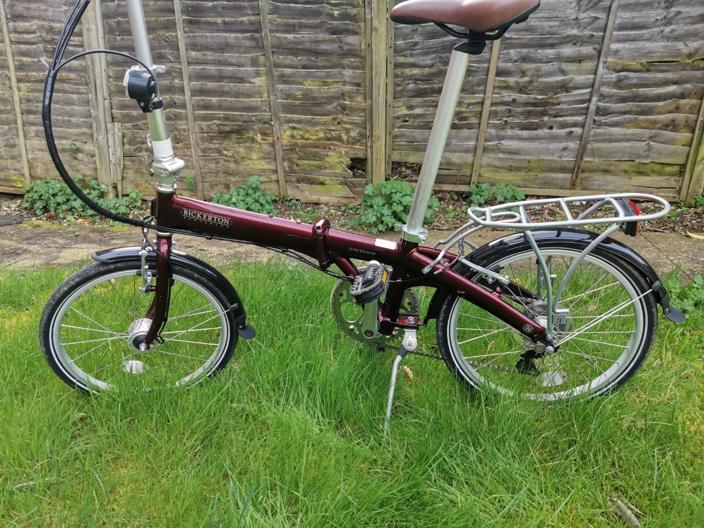 Bickerton Junction 1707 City Folding Bike 7 gears dynamo LED light
