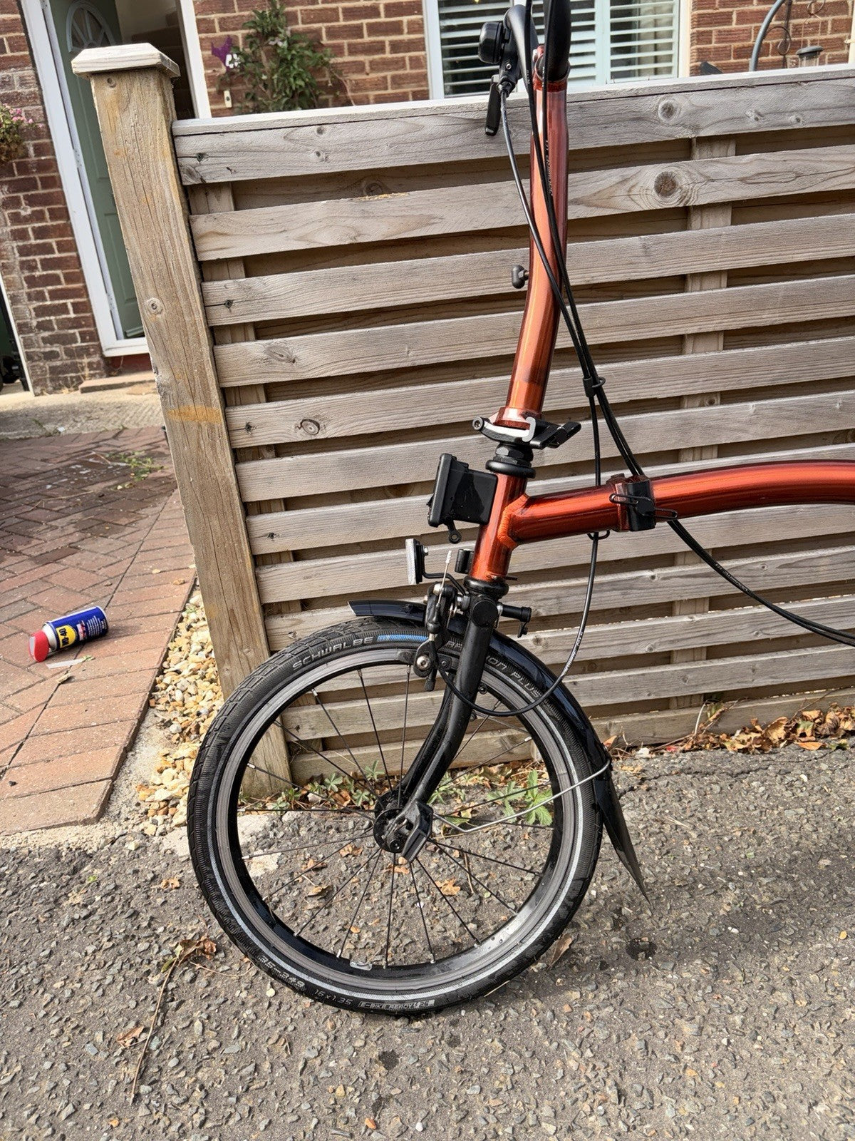 Brompton M4L P Line Urban 2024 Flame Laquer
