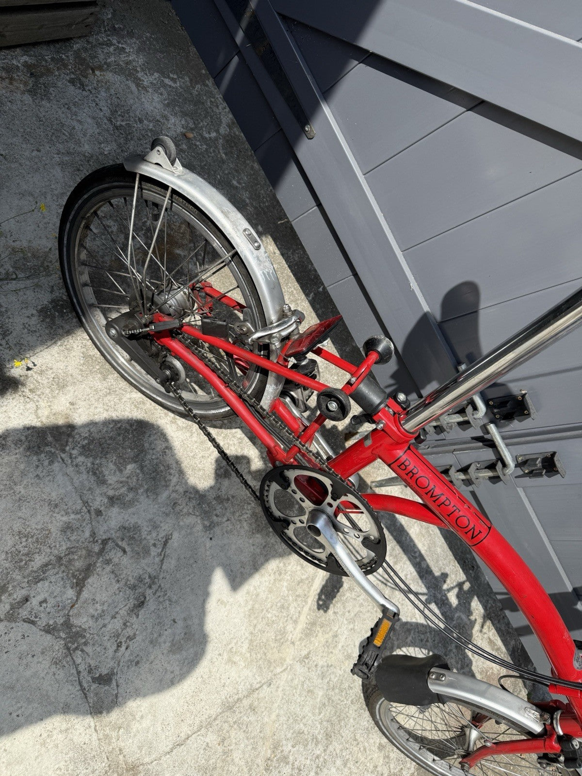 Brompton M3L Folding Bike - Red (3 Speed) - SE9 Collection Only