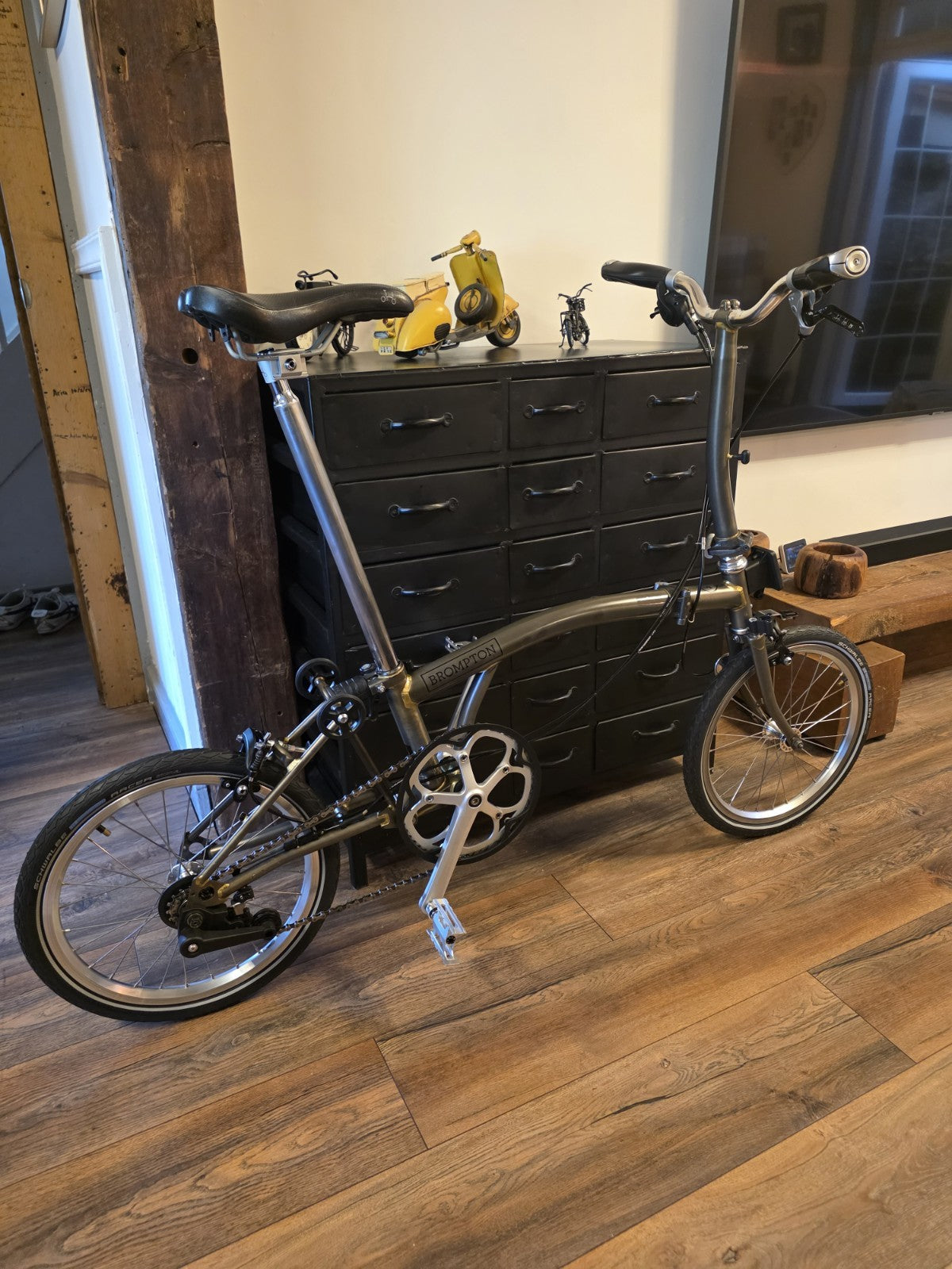 Brompton  RAW LACQUER  2 SPEED