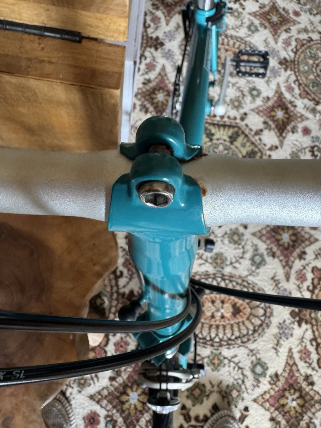 Brompton B75 16" Folding Bike - Blue