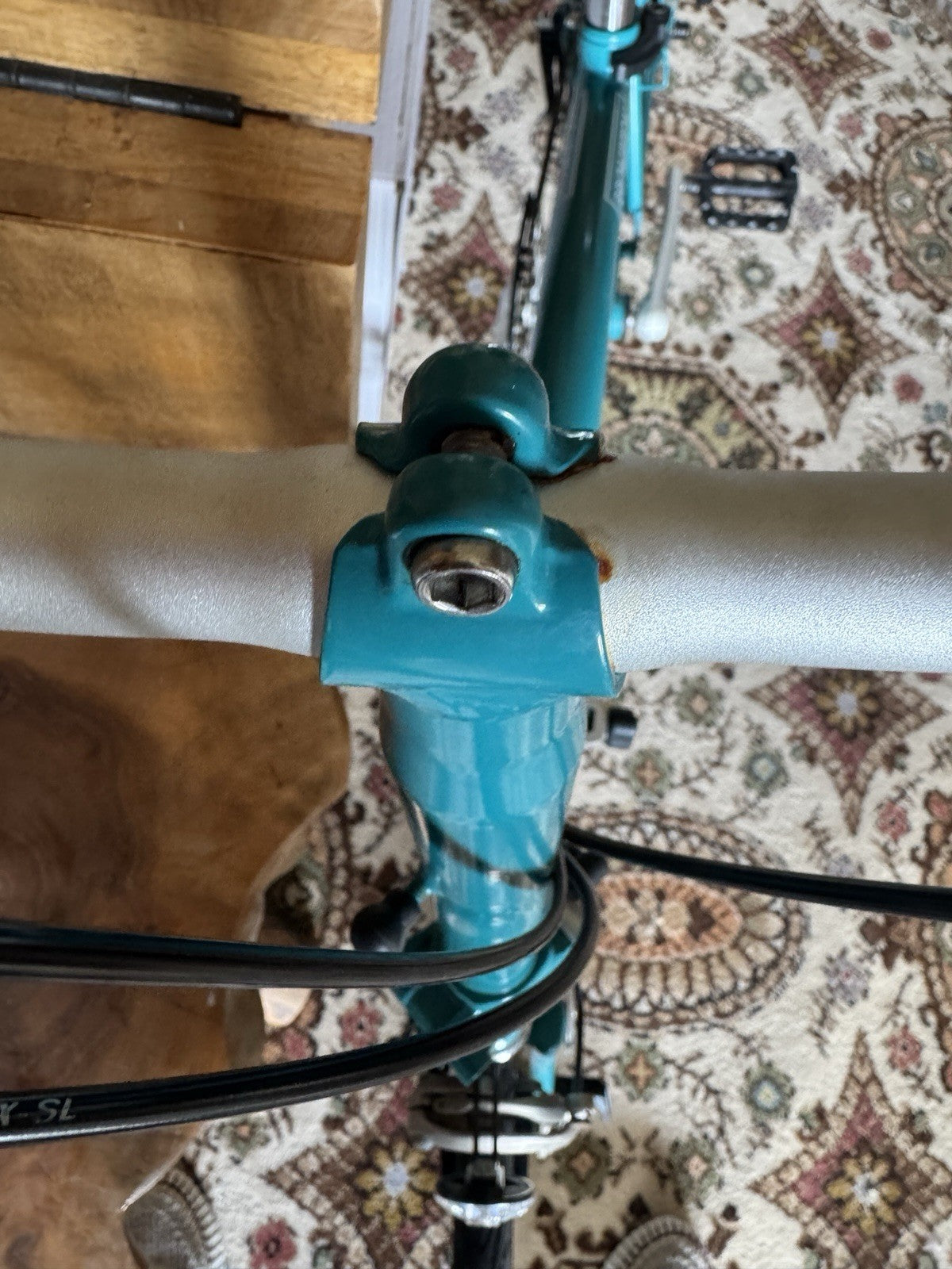 Brompton B75 16" Folding Bike - Blue