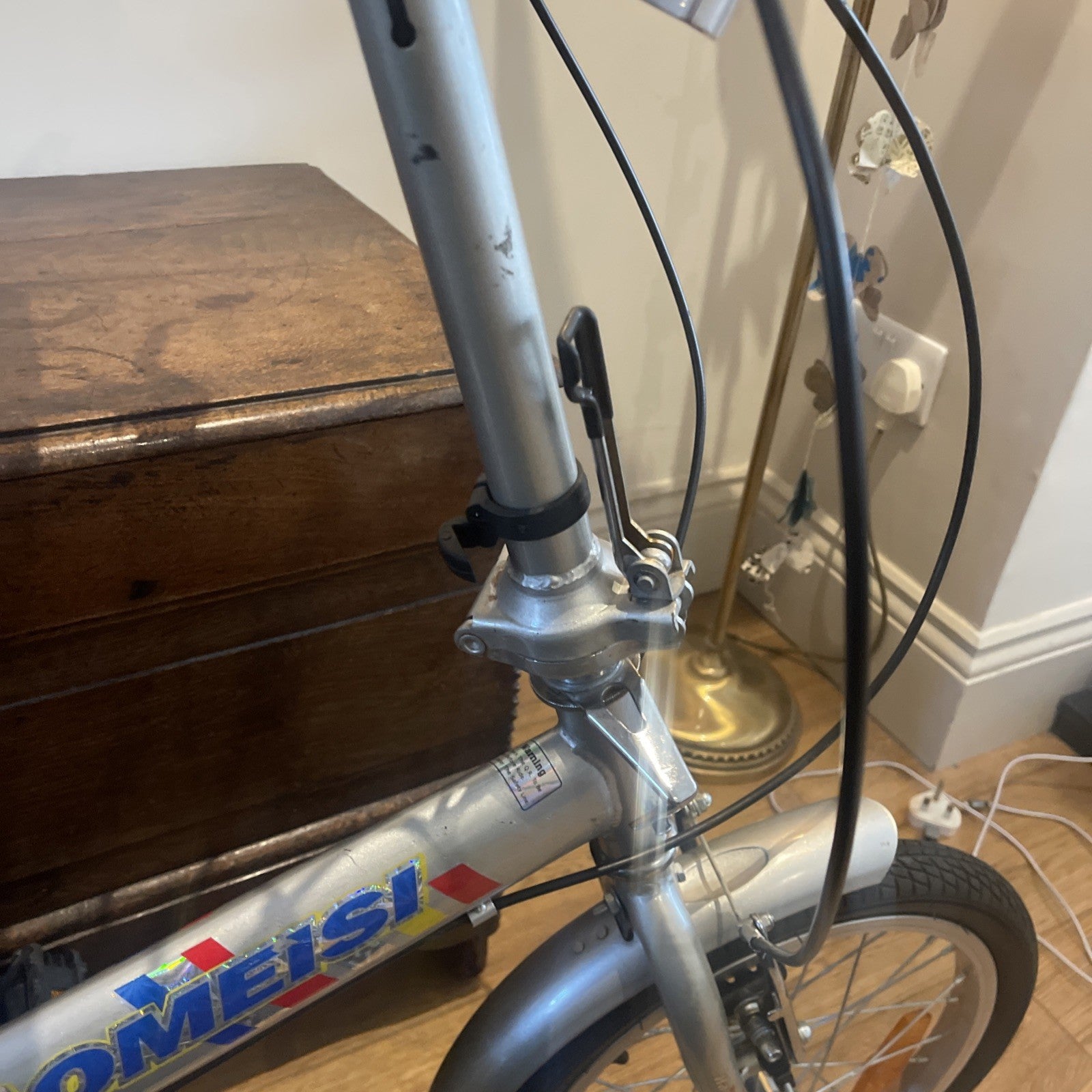 Hanker Aomeisi Folding Bike Rear Suspension Five Speed Rear Rack Bike In A Bag