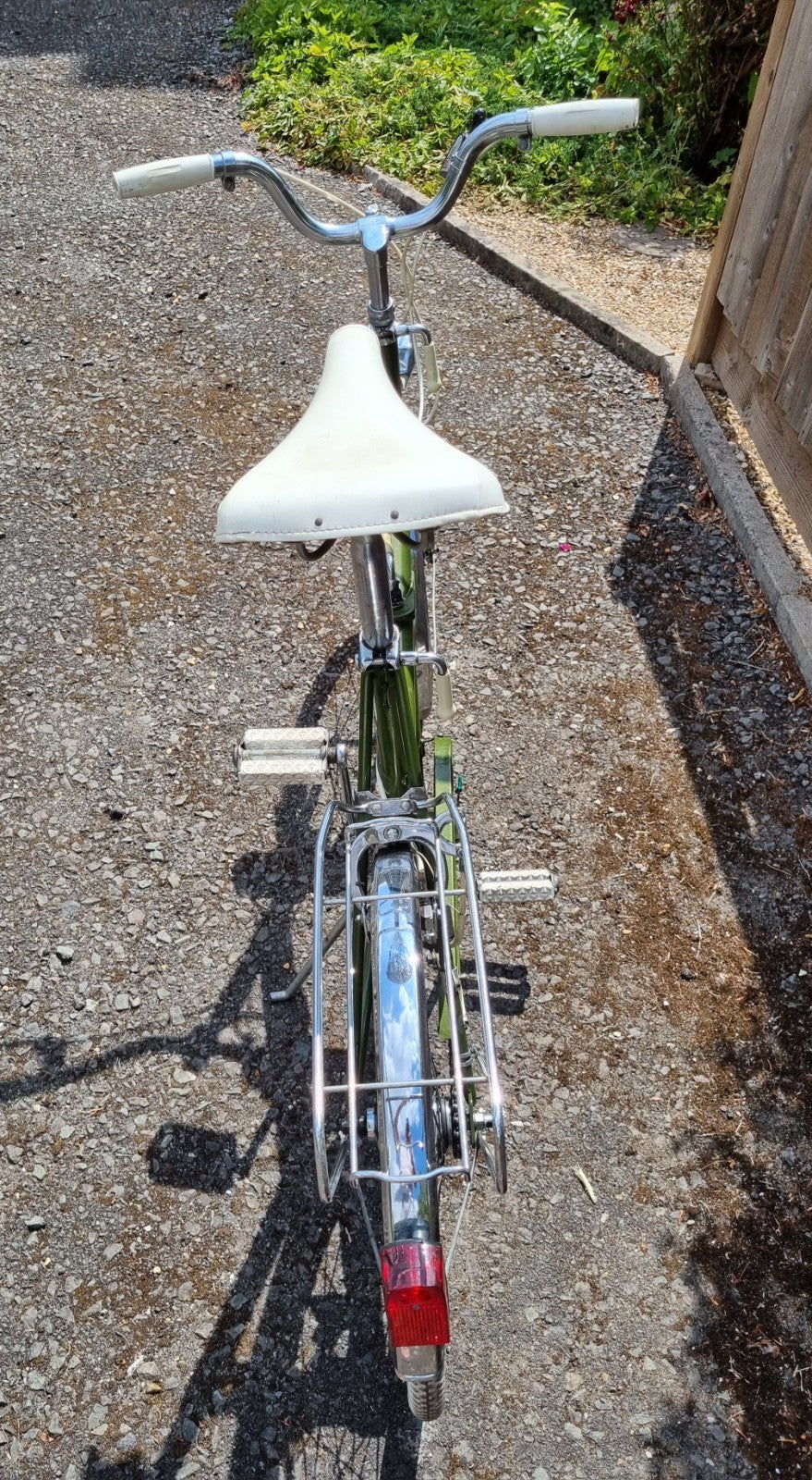 Vintage Raleigh Stowaway Vintage Unisex Folding bike Olive Green, ready to ride