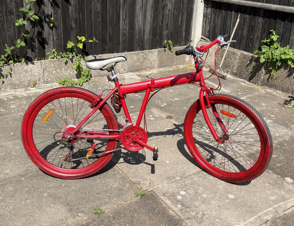Fully Serviced 26" Mountain bike Also Folding Bike - Brand New Brakes & Tubes