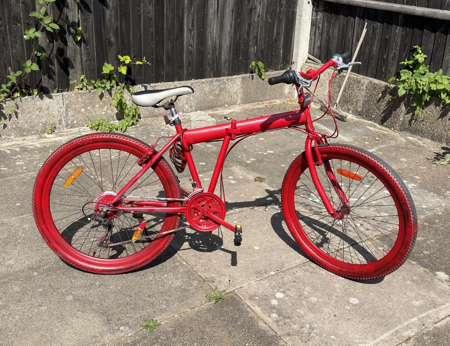 Fully Serviced 26" Mountain bike Also Folding Bike - Brand New Brakes & Tubes
