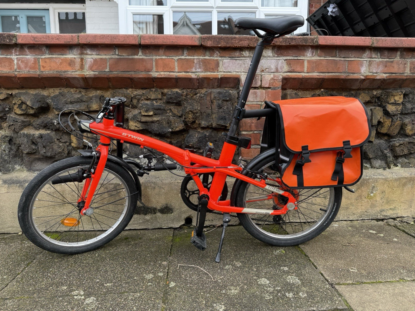 BTWIN Decathalon - Foldable Commute Bike - Orange