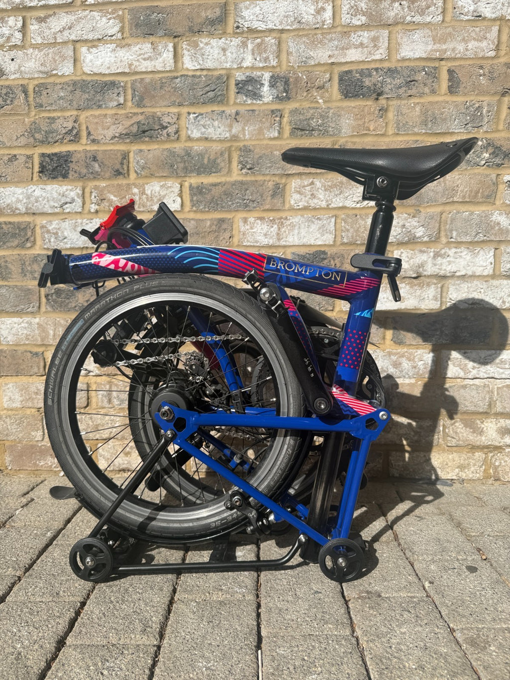 Brompton Team GB P Line - Limited Edition Paris Olympics 2024 - WORLD DELIVERY