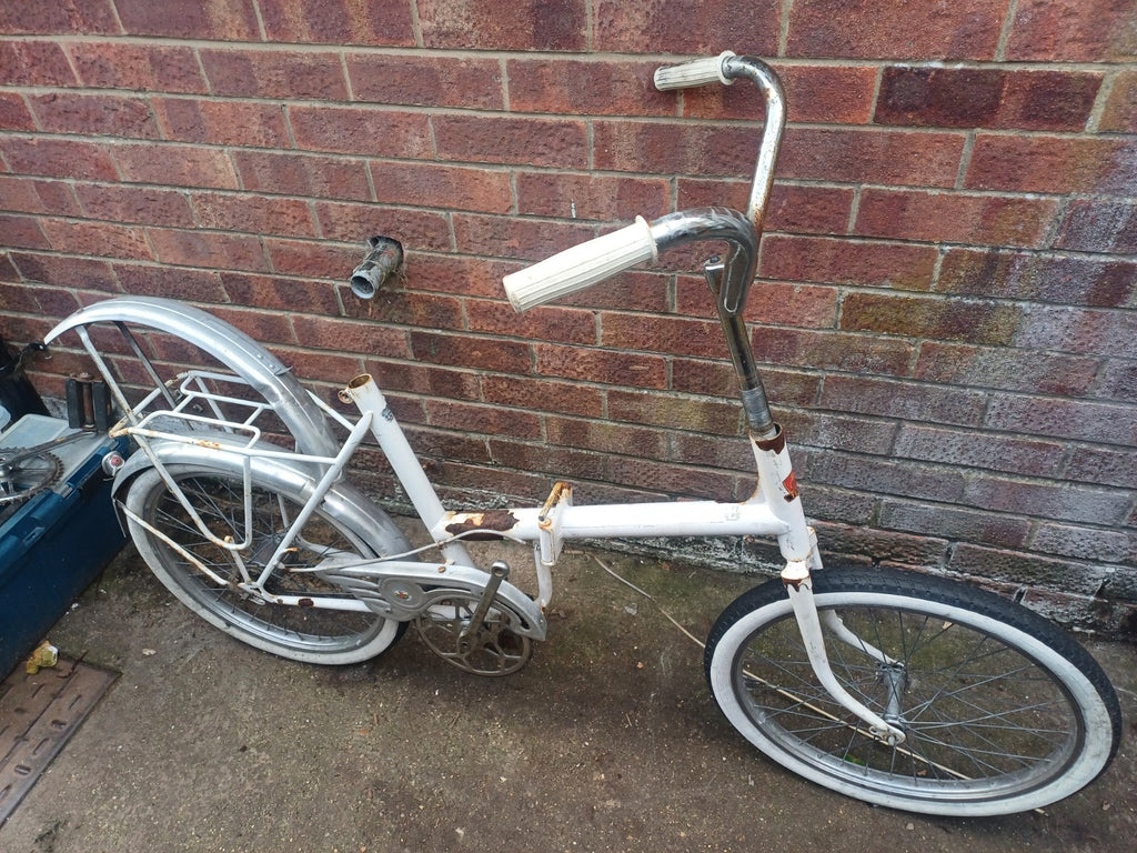 Vintage Teval Folding Bike Restoration