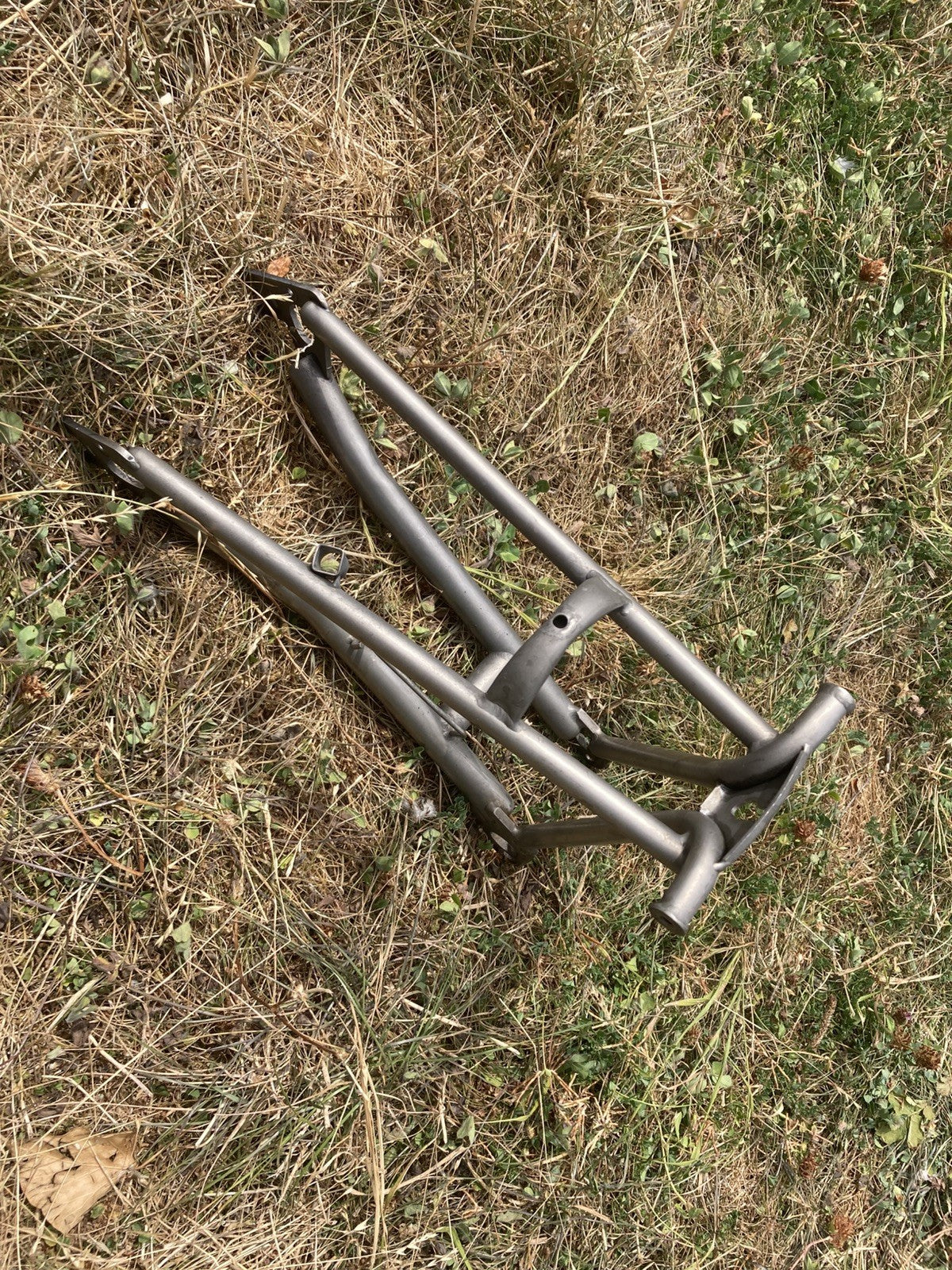 Genuine Brompton titanium rear triangle damaged