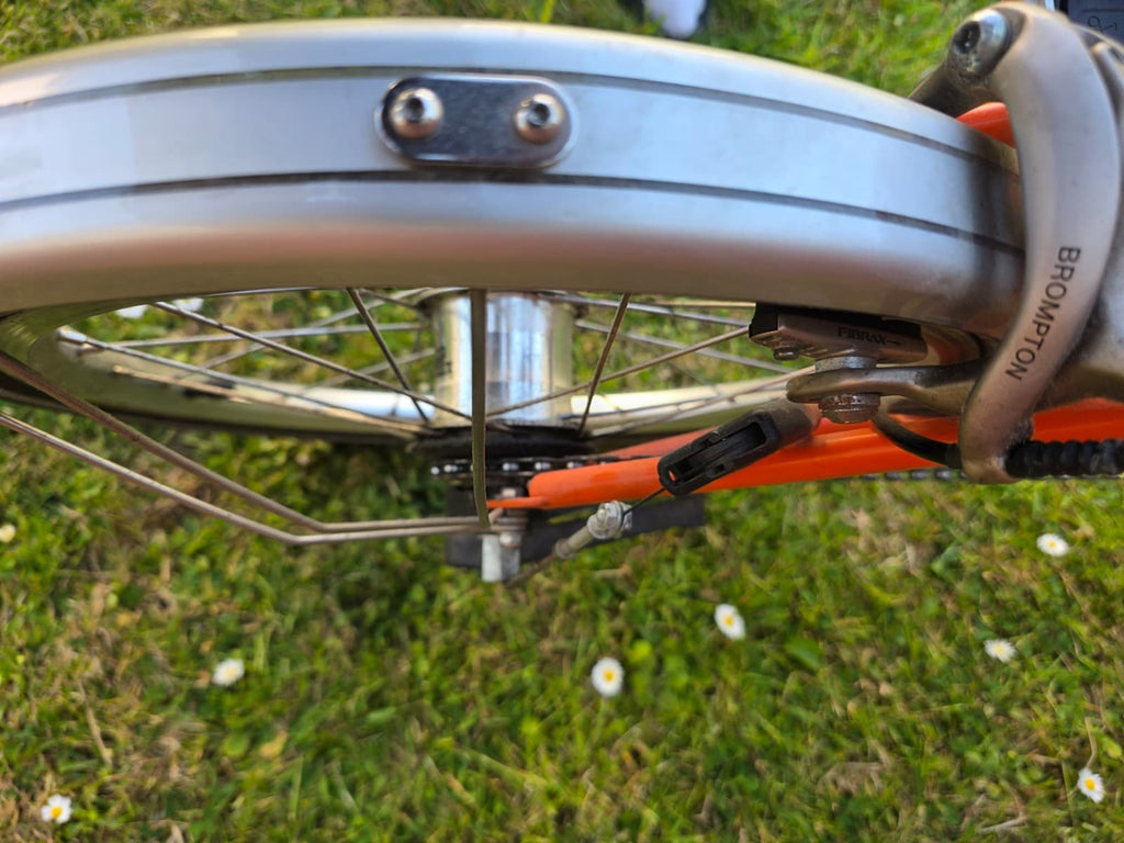 Brompton M6L Folding Bike - Orange Speed