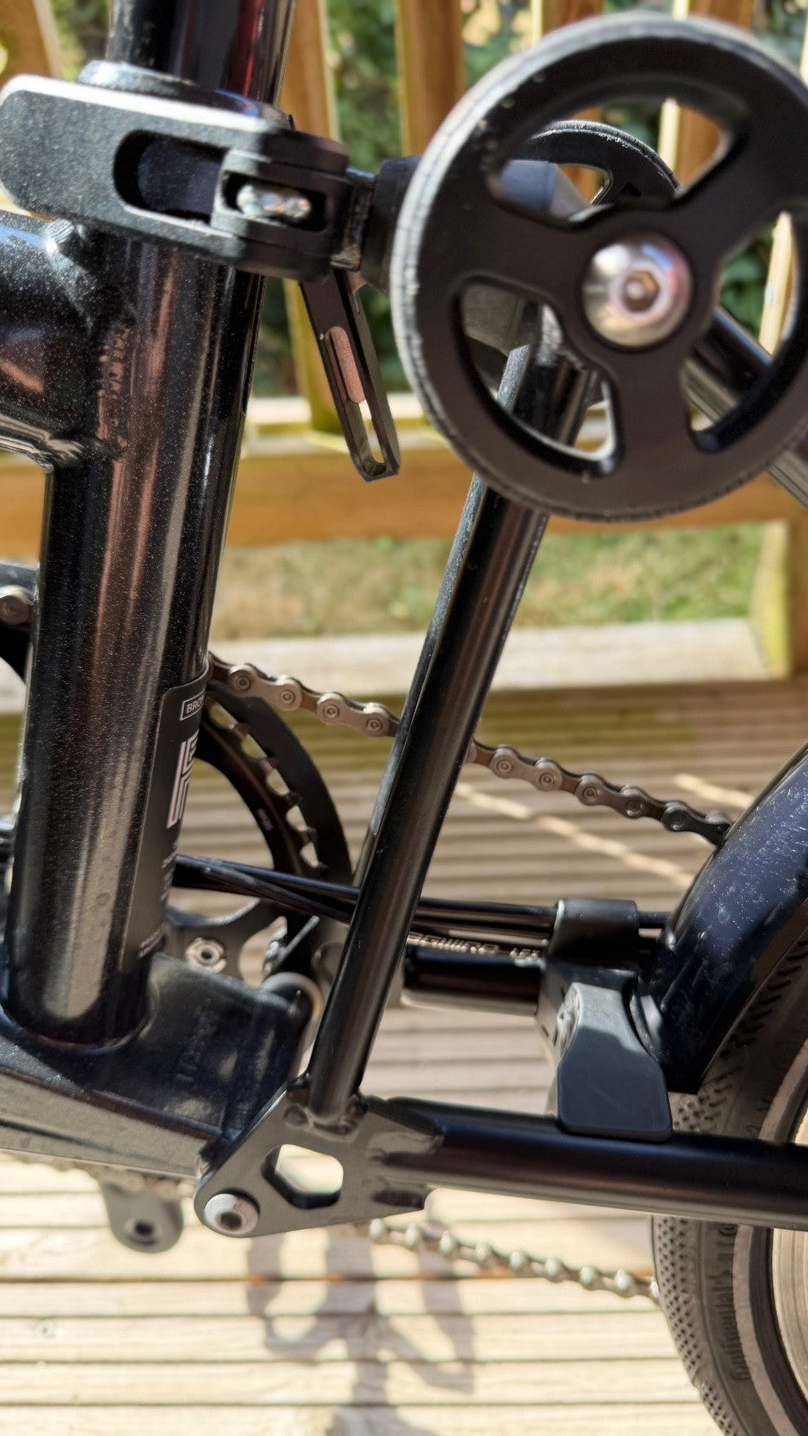 Brompton P Line 12-Speed with super roller / folding bike / 2024 /Midnight Black