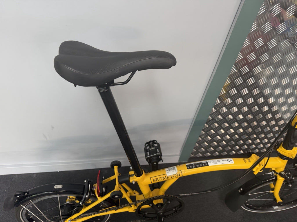 Brompton C Line 6 Speed Folding Bike Bumblebee Yellow Brand New Condition