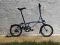Brompton C Line Explore 6 Speed High Handlebar Cloud Blue