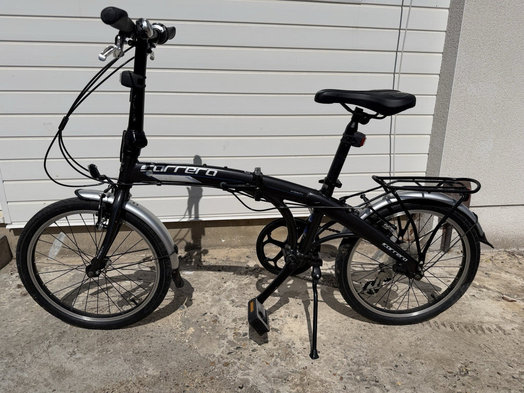 Carrera Intercity 20'' Unisex 8-Speed Folding Bike Black