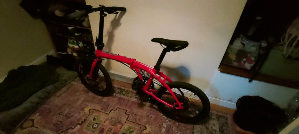 Carrera intercity folding bike
