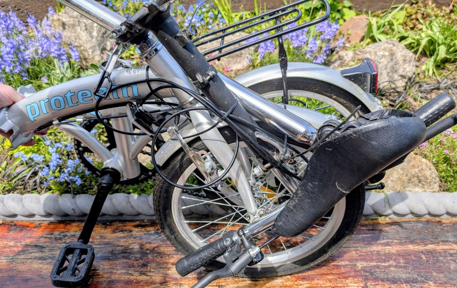 Proteam Folding Bike With Bag
