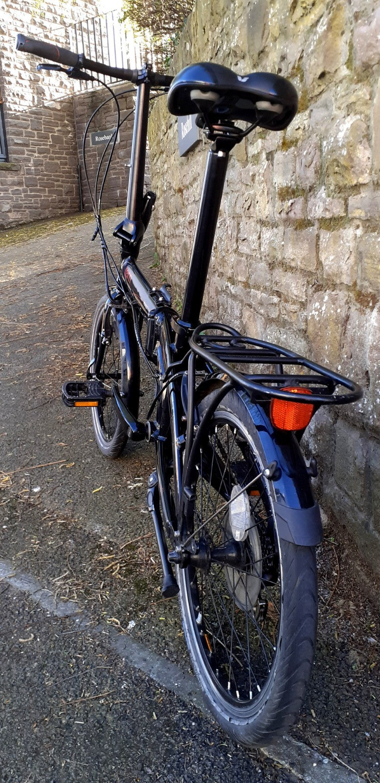 Tern Link B9 Folding Bike With Accessories, Light Use, Stored Indoors.
