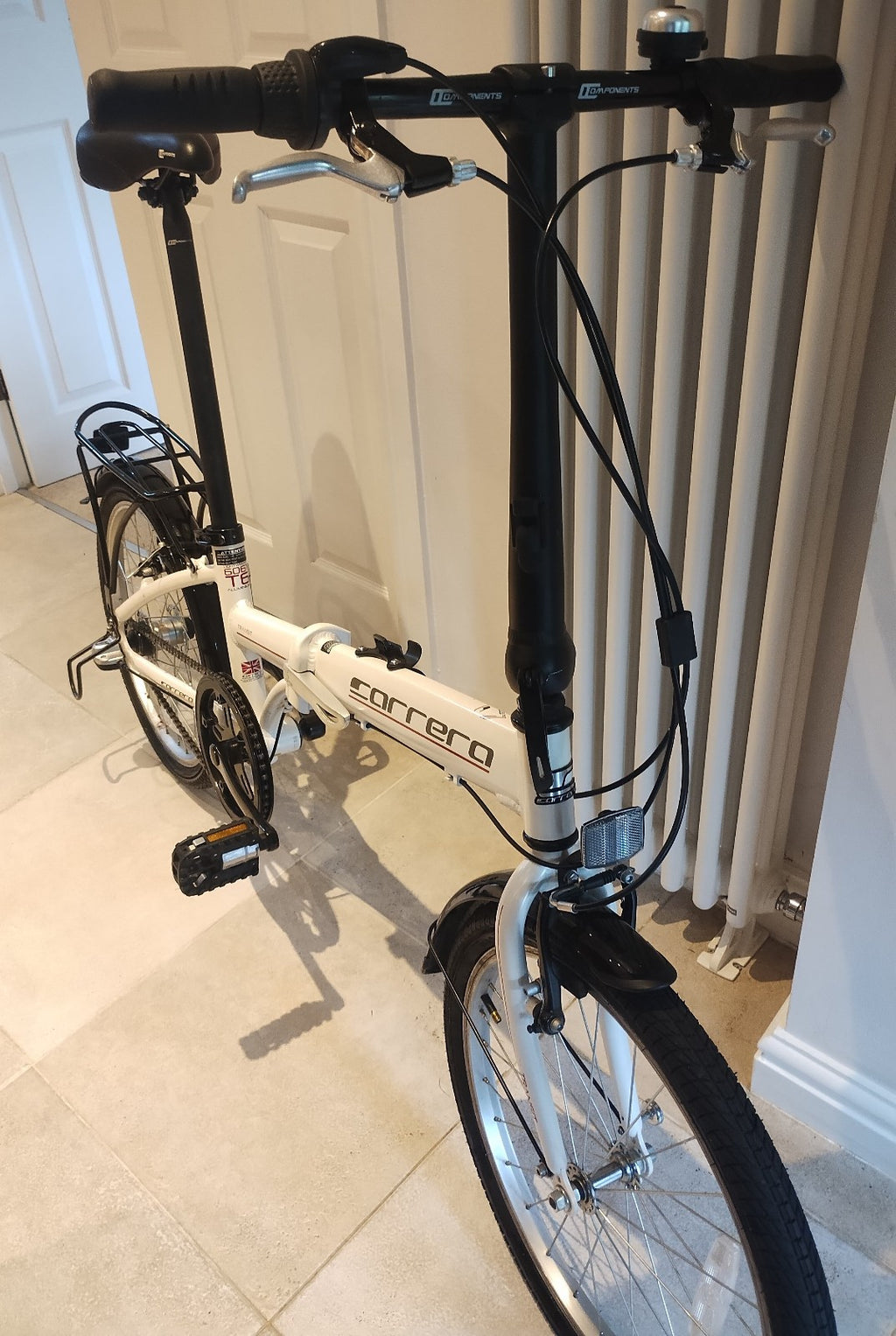 Carrera Folding Bike Transit Edition 20 Wheels 3 Speed Excellent Condition Used