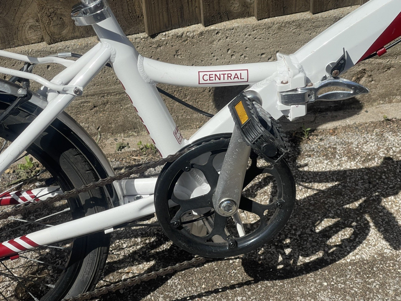 Compass 'Northern' Folding Bike - Blue/White