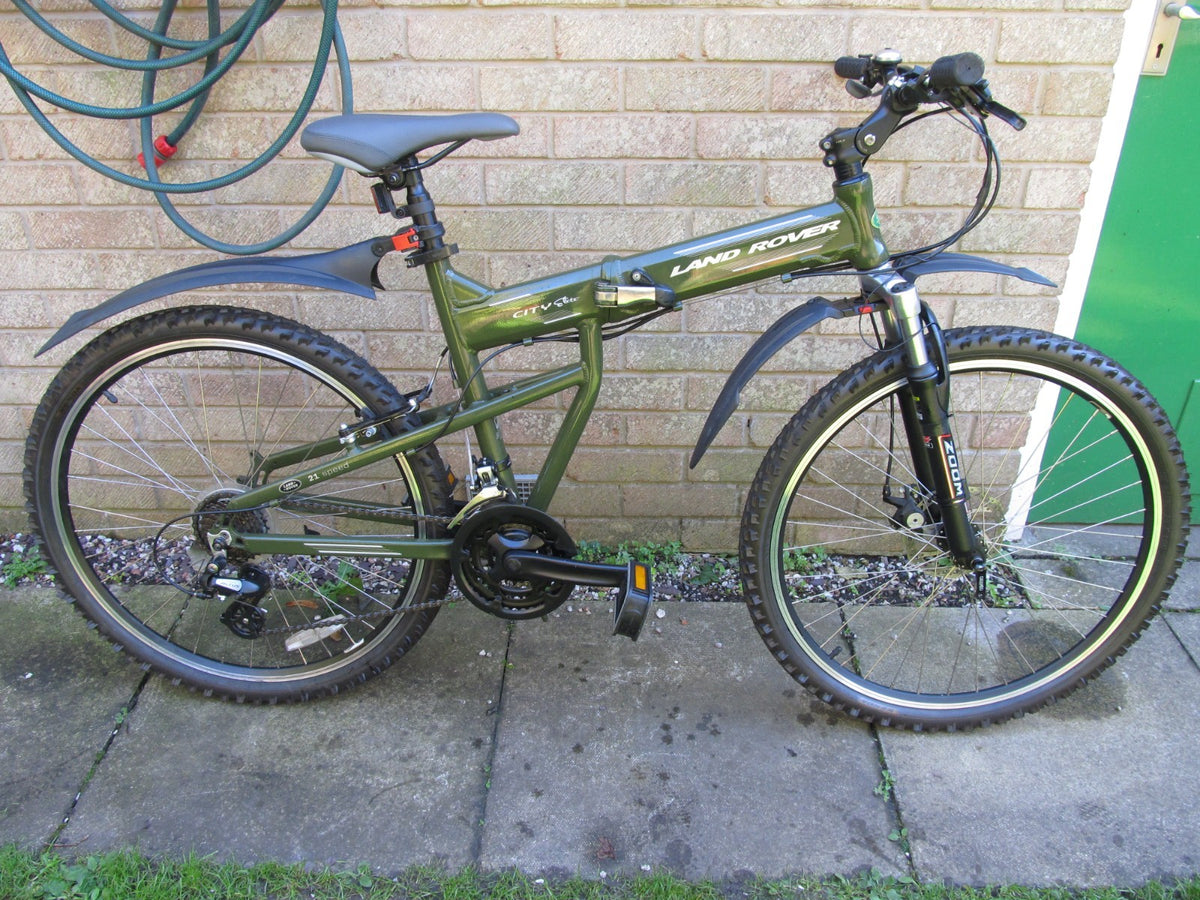BIKE MOUNTAIN BI FOLD front  DISC BRAKES 26" WHEELS UNISEX-EXCELLENT CONDITION