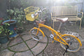 Bobbin Pli 20 in Folding Bike Yellow, Basket, Mudguards, Rear Rack, Bell