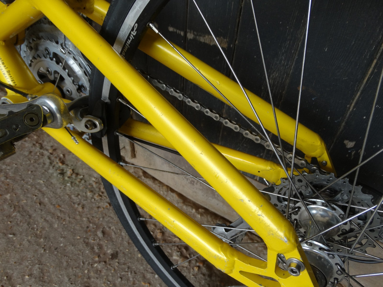 Airnimal Chameleon Folding Bike 24" Wheels medium frame, 27sp updated, new parts
